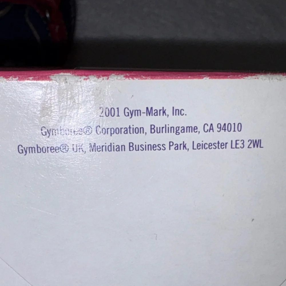 Gymboree Navy and Red Baby Walkers vintage Y2K nwt